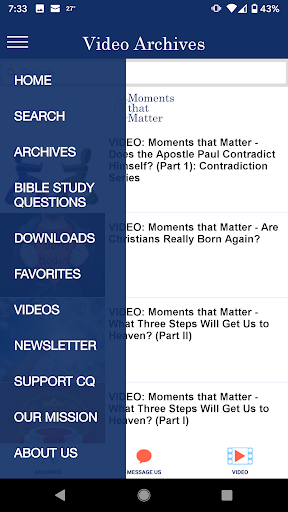 Christian Questions Podcast Screen 2