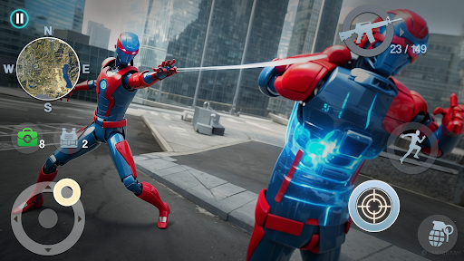 Spider Rope Hero Crime City 2