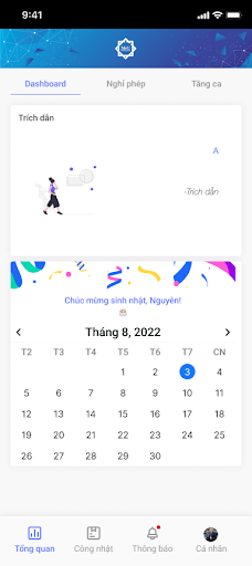 Android application Anawork screenshort