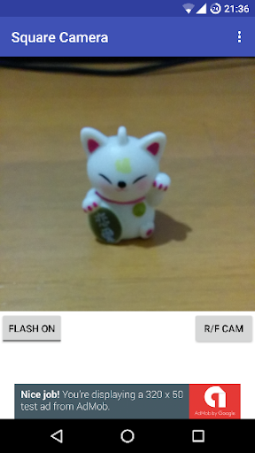 Android application Square Camera screenshort