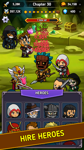 Tap Hero Clicker: Idle RPG - Role Playing - games