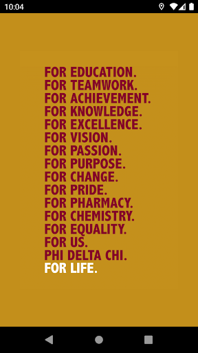 Android application Phi Delta Chi Events screenshort
