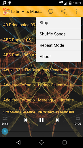 Latin Hits Music ONLINE Screen 3