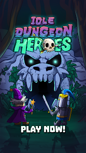 Idle Dungeon Heroes MOD APK v0.100.0 (Unlimited Gems) 4