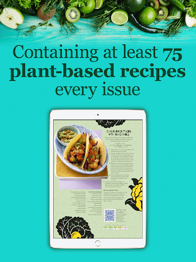 Screenshot of Vegan Food & Living