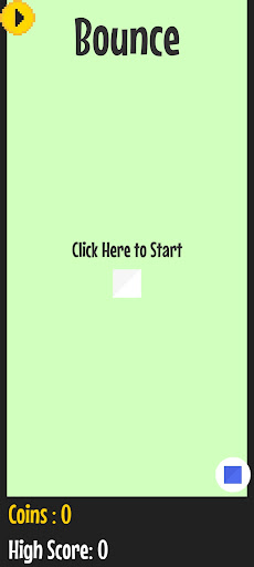 Android application Bounce screenshort