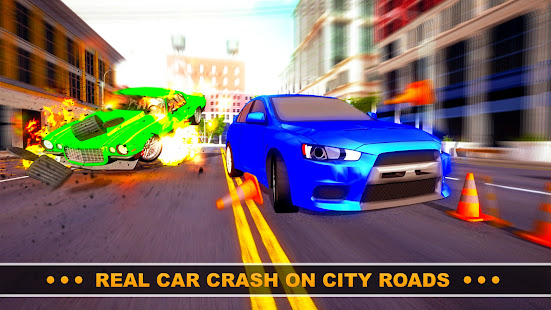 Car Crash Simulator : Lancer Beamng Accidents Sim 1.0 APK screenshots 8