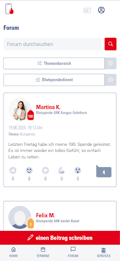 Meine Blutspende SRK screenshot 4