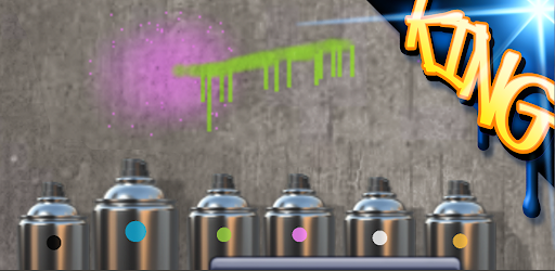 Graffiti Spray Can Art - KING