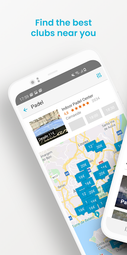 Android application AirCourts - Find & book courts screenshort