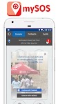 screenshot of mySOS SA