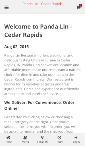 Android application Panda Lin Cedar Rapids screenshort