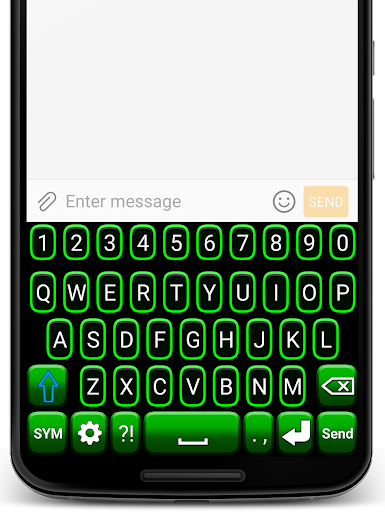 Green Neon Keyboard Screen 2