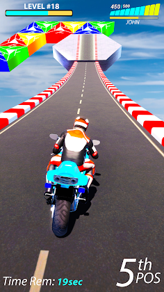 Bike Stunt Race 3D: Bike Games - Screenshot 1