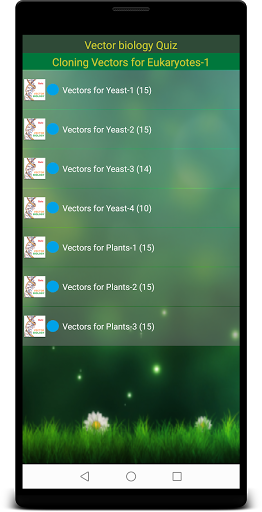 Vector Biology Quiz Screen 2