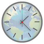 Cover Image of Download World Clock Widget  APK