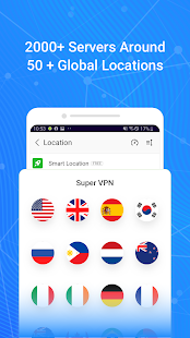 Super VPN - Free, Fast, Secure & Unlimited Proxy Captura de pantalla