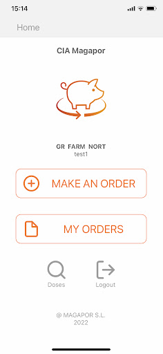 Android application Gesipor screenshort