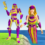 Cover Image of Download Mermaid Transform: Robot Games  APK
