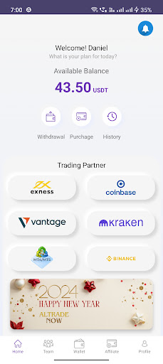 AlfNex: Forex Trading Screen 2