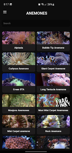 ReefTrace Live Screen 3