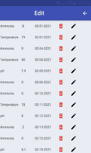Aquarium Results Screen 2