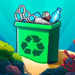 Imagen de icono Ocean Cleaner Idle Eco Tycoon