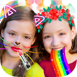 Crazy Rainbow Selfie Lense Camera Girl Makeup Cam Apk