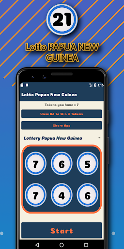 Android application PNG Lotto Papua Generator screenshort