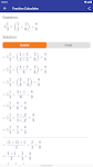 screenshot of Fraction Calculator: Math Calc