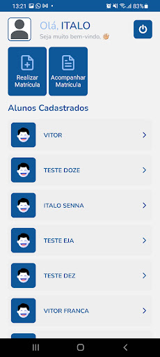 SEMEC - Matrícula On-line Screen 2