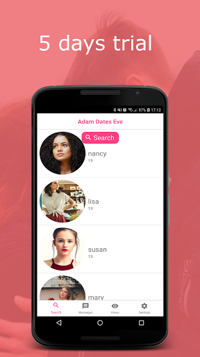 Adam Dates Eve - Dating App Screen 2