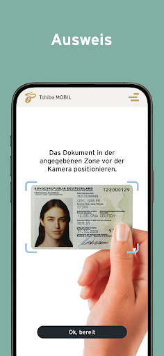 Tchibo MOBIL Freischaltung Screen 3