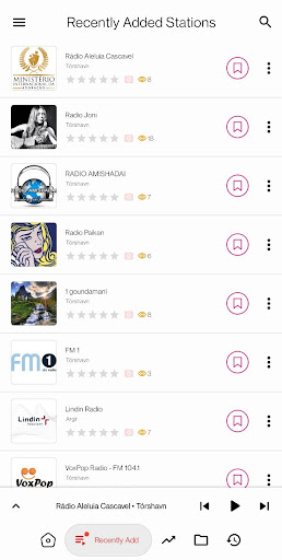Faroe Islands Radio Stations Screen 2