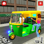 Cover Image of Tải xuống Tuk tuk auto rickshaw driver tuk tuk rickshaw game 1.0 APK