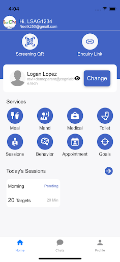 Android application CogniAble - Digital Therapies screenshort
