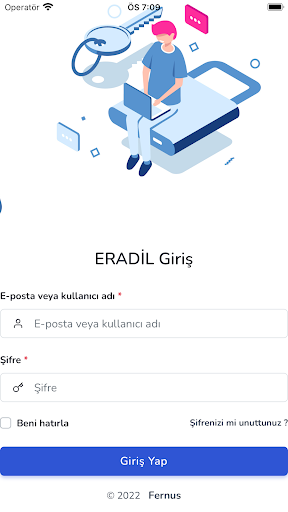 Android application Eradil LMS screenshort