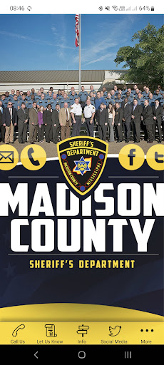 Android application Madison County Sheriff Dept. screenshort