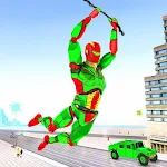 Cover Image of डाउनलोड Army Robot Rope hero – Army robot games 2.2 APK