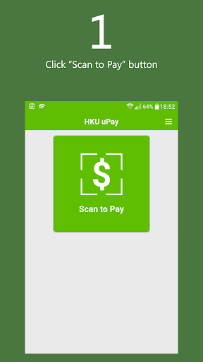Android application HKU uPay screenshort