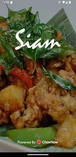 Android application Siam Thai Cuisine screenshort