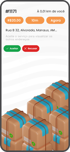 Chegou Rápido - Profissional Screen 2