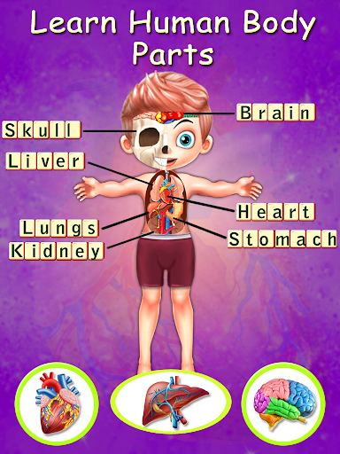 Kids Body Parts Learning