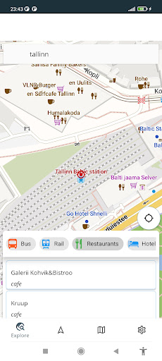 Android application Estonia Offline Map screenshort