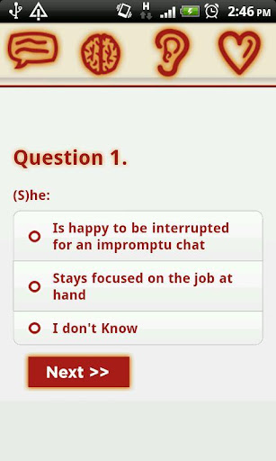 JHW Personality Compass Screen 2