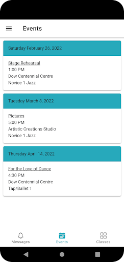 Ward School of Dance Screen 3