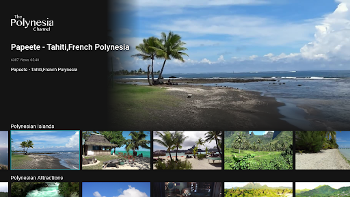 The Polynesia Channel Screen 2