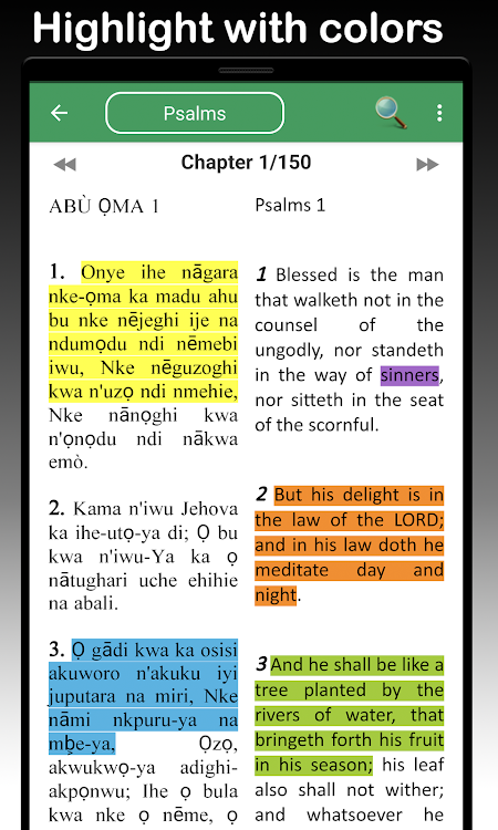 Igbo Bible - Igbo & English - 1.6 - (Android)