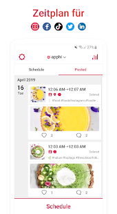 Apphi: Plan,Automatisch posten Screenshot