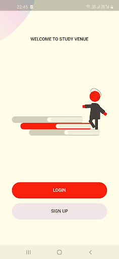 Android application Study Venue App screenshort